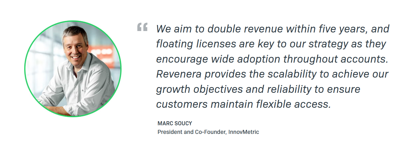 InnovMetric was an early adopter of FlexLM Software, and FlexNet Publisher is still central to its business strategy.